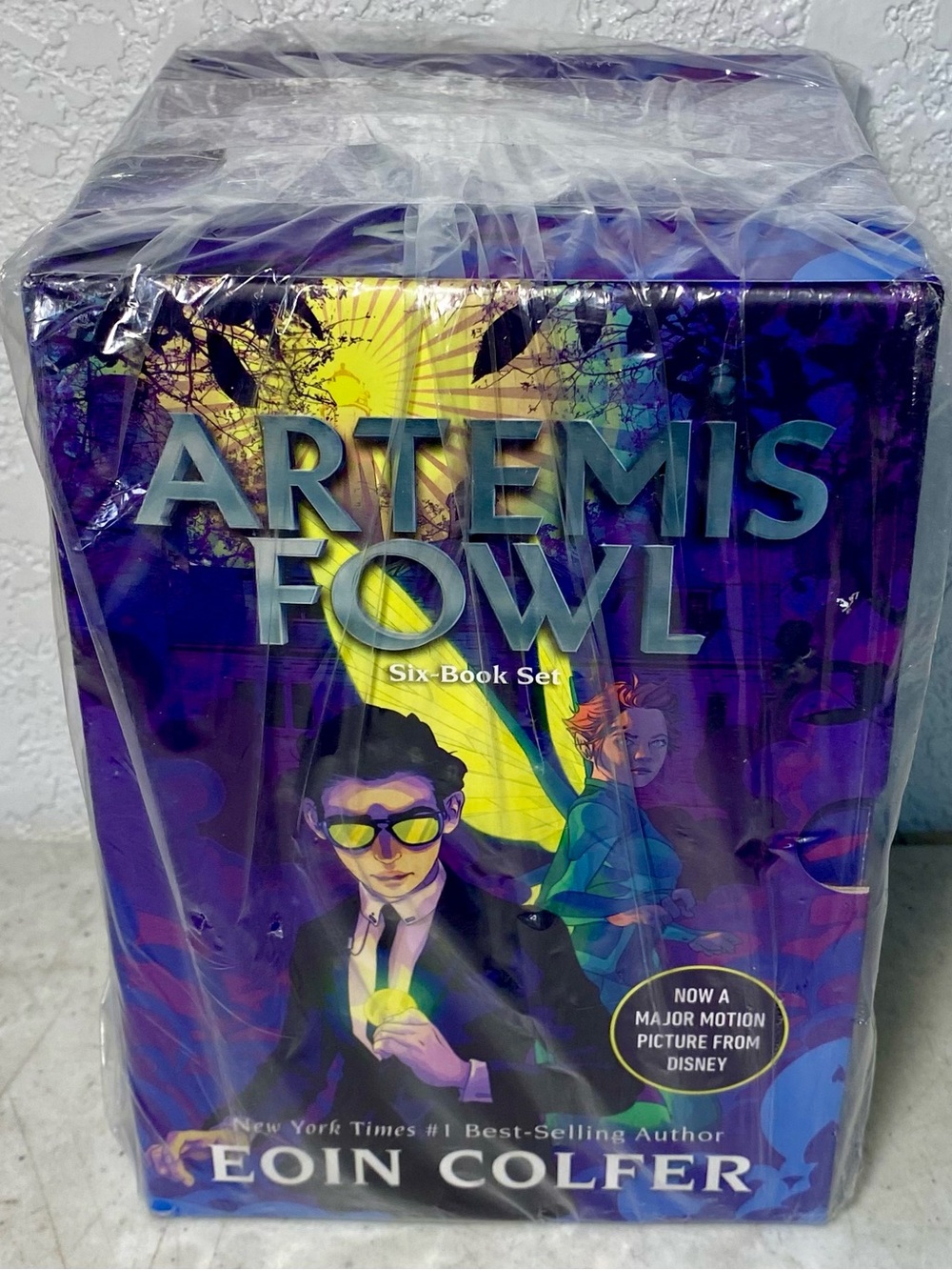 Artemis Fowl 6-Book Boxed Set by Eoin Colfer Disney Box Edition Paperbacks PB